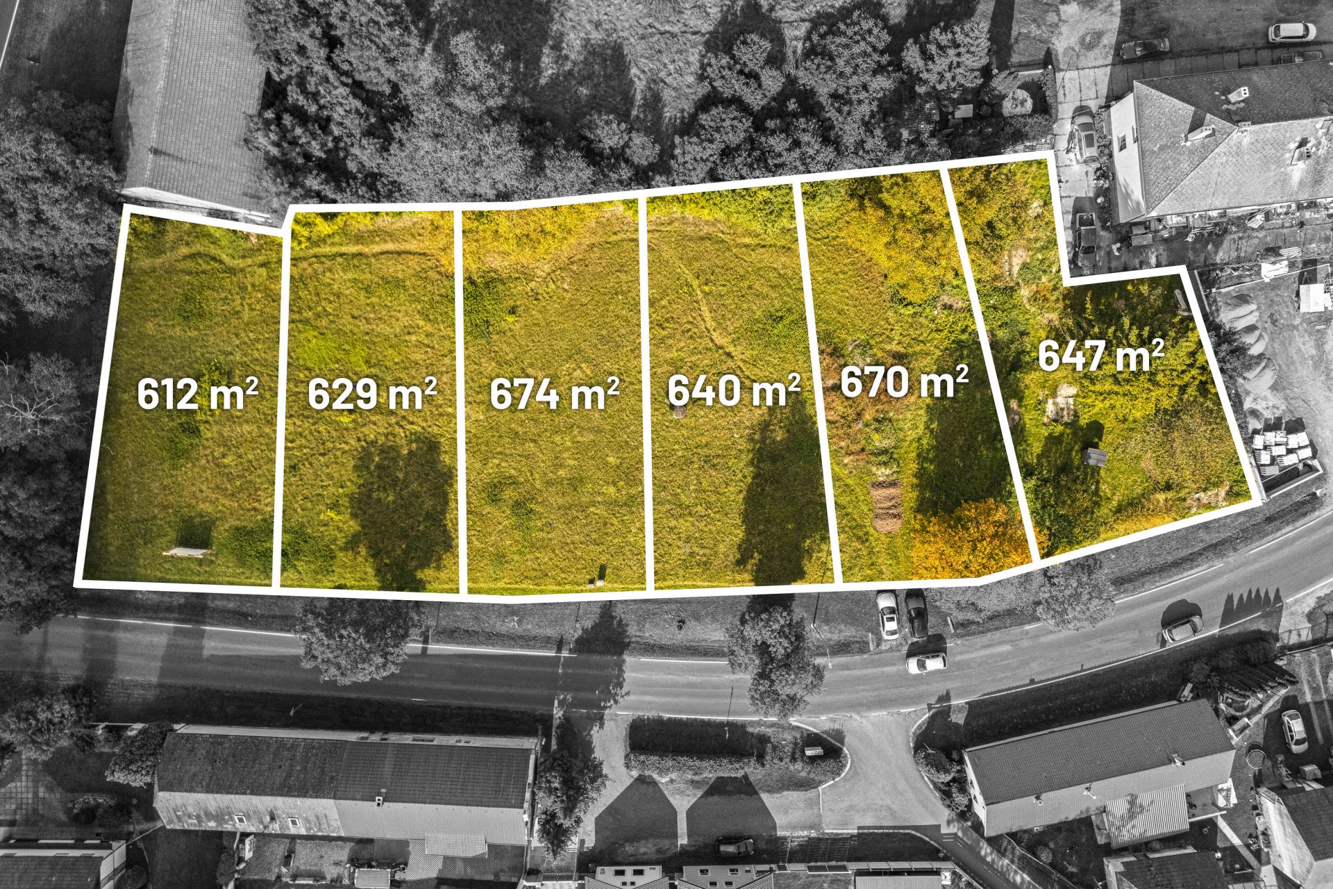 Stavební pozemek Bobnice  647 m²